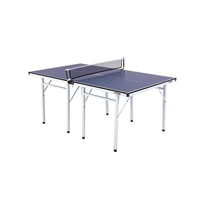 STIGA Space Saver - Compact Ping Pong Table - Separate Table Halves - Regulation Height - No Assembly Required - color: Blue