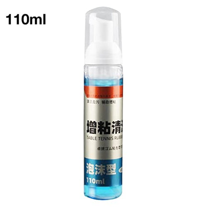 Naysku 100ml Table Tennis Rubber Cleaner, Table Tennis Racket Cleaner Kit, PingPong Paddle Cleaner with Sponge, Table Tennis Paddle Cleaner PingPong Racket Care Kit