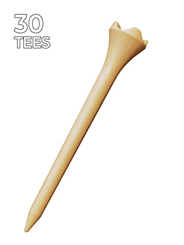 Pride Performance 3-1/4" Golf Tee, 30 Count - color: Natural