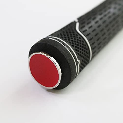 Golf Ball Markers Ball Position Marker 3 pcs a Pack Zinc Alloy Material (White Red and Black Multi-Colors)