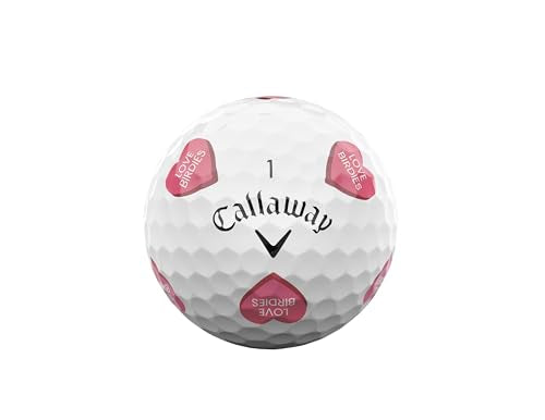 Callaway Golf Chrome Soft 2026 Golf Balls - color: Truvis Hearts