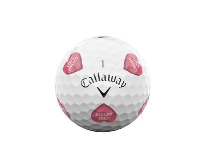 Callaway Golf Chrome Soft 2026 Golf Balls - color: Truvis Hearts