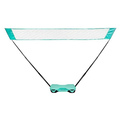 Folding Badminton Net, Foldable Volleyball Tennis Gear, Badminton Net Set, for Backyard Driveway Beach Outdoor Indoor Volleyball Tennis Courts Games Parties Family Vacations