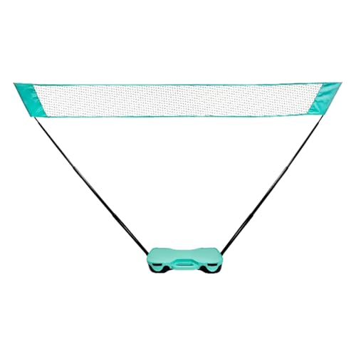 Folding Badminton Net, Foldable Volleyball Tennis Gear, Badminton Net Set, for Backyard Driveway Beach Outdoor Indoor Volleyball Tennis Courts Games Parties Family Vacations