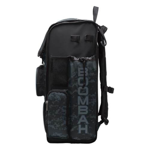 Boombah Superpack Bat Bag - Backpack Version (no wheels) - Holds 4 Bats - USA Clandestine 2 - Multiple Color Options