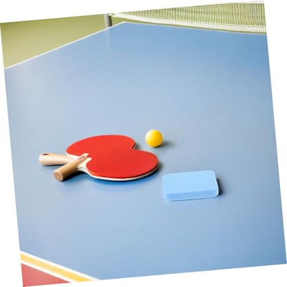 BESPORTBLE 2Pcs Table Tennis Paddle Cleaning Sponge Professional Racket Rubber Care Eraser Dual Sided Moisture Absorbent Durable PVA Rubber Cleaner for Racket Maintenance