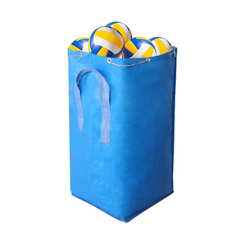 Sports Ball Bag | 190L Large Capacity Sports Equipment Organizer Pouch | Soccer Bag - for Basketball Baseball Tennis Softball Volleyball Football Hockey - color: Blue