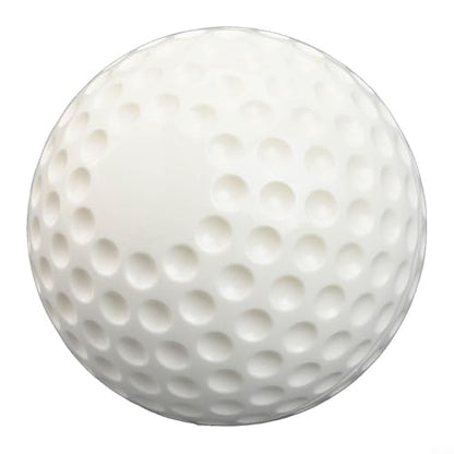 9 Or 12 Inch Dimpled Baseball Softball, PU Material, Suitable for Pitching Machine, Bright Colors - color: White