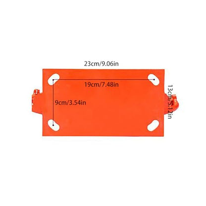 Heavy Duty Adult Standard Size 18" Basketball Hoop Goal Wall Mounted Basketball Rim Diameter 45centimeter/18inch (Basic Edition)