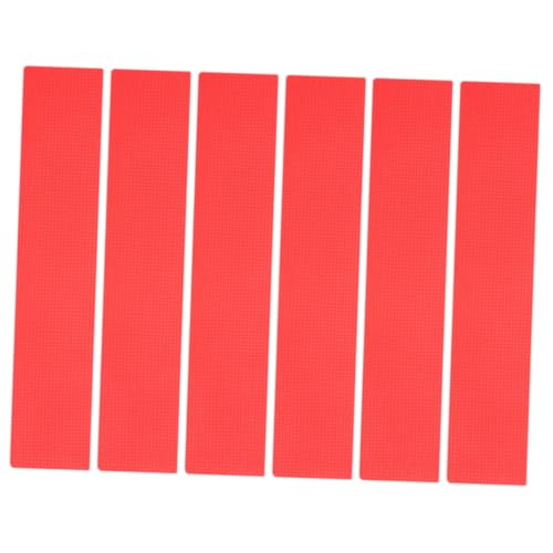 POPETPOP 6pcs Court Lines Marker Kit Markers for Tennis Badminton and Volleyball Training Durable for Team Use Weatherproof Agility Training Equipment