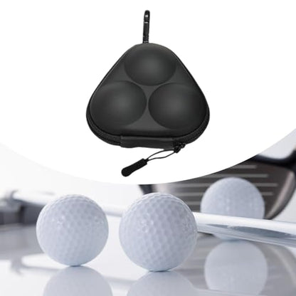 Table Tennis Ball Storage Bag, Holds 3 Balls, Ping Pong Balls Storage Bag
