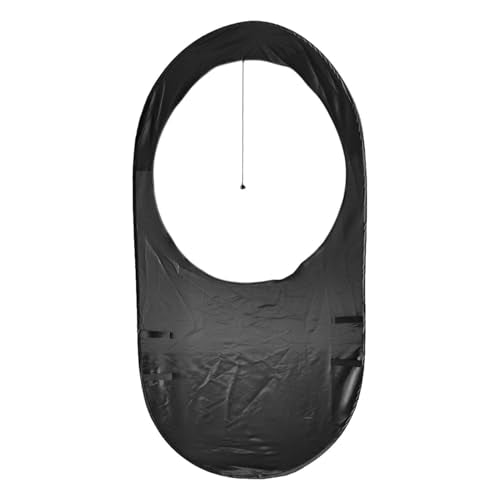Portable Tennis Target Net – Indoor Outdoor Training Aid, Tennis Practice Rebounder Tool | Foldable Large Tennis Trainer Equipment, Hitting Window Target for Beginners and Women’s Solo Practice - color: Black