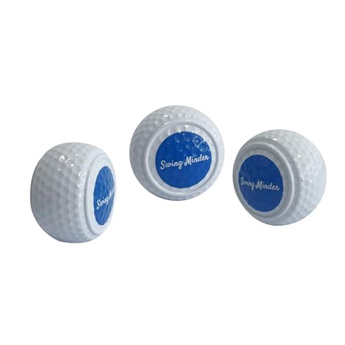 Swing Minder Perfect Roll Putting Wheels Training Aid (Set of 3) | Golf Putting Alignment Tool for True Roll Practice | Improve Accuracy & Stroke Control