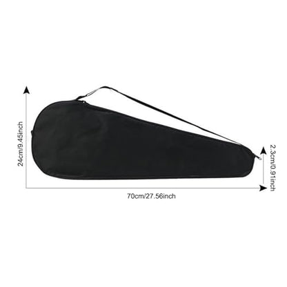 Badminton Racquet Bag with Shoulder Strap Lightweight Badminton Racquets Cover Protective Carry Case Carrying Bag Protector Organizer for Badminton Rackets Set Birdies Shuttlecocks