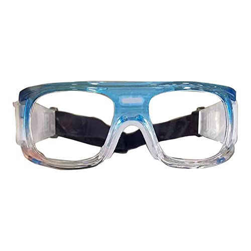 Sports Goggles Glasses for Men Women Racquetball Basketball Football Protective Glasses Shock Lens - color: Gradient Blue