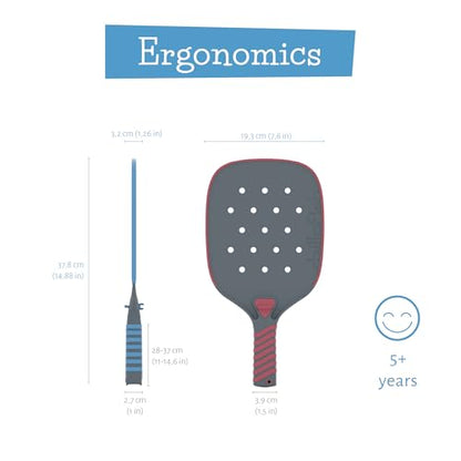 Pickli - Connectable and Lightweight Beach-Ready Pickleball Set