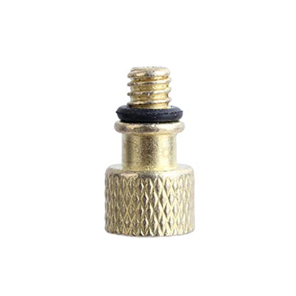 Joyhey 6 Pcs Air Pump Needle, Presta and Schrader Valve Adapter, Nozzle Inflator Adapter for Balls, Bike, Balloon, Standard Pump, Air Compressor