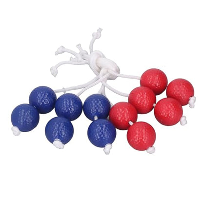 ZJchao Golf Ladder Toss Balls Golf Training Aid Tool 3 Red 3 Blue PE Material for Indoor Outdoor Practice with Durable Reliable Design