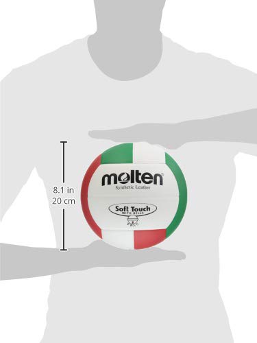 Molten V4SLBL Volleyball Soft Touch No. 4 Ball (with Bell)