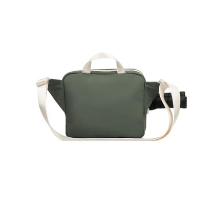 TOURBON Pickleball Bag for Men and Women with Exterior Paddle Holder, Small Lightweight Quick-Access Pickle Ball Paddle Sling Bag