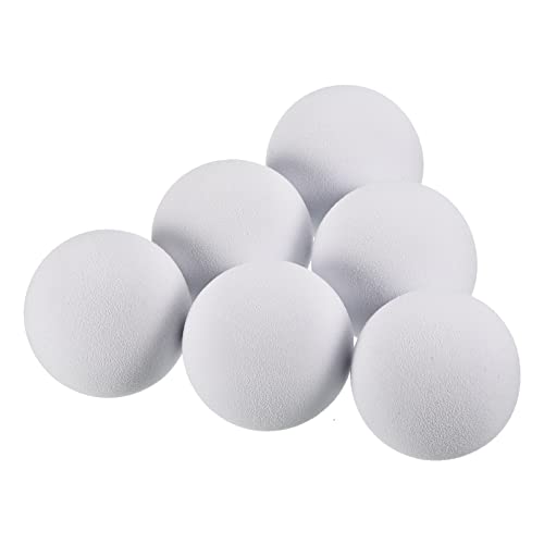 PATIKIL Golf Foam Balls, Pack Sponge Exercise Flight Swing Practice for Indoor Training - color: White