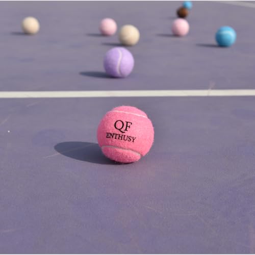 Pink Tennis Balls, 3 Pack Tennis, Suitable for Beginner, Training, Matches & Practice Sessions, Single Can(Pink)