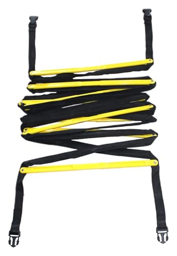Agility Ladder Speed Ladder, Speed and Agility Training Set, Thickened Ladder, Cones Football Training - size: 4.2M