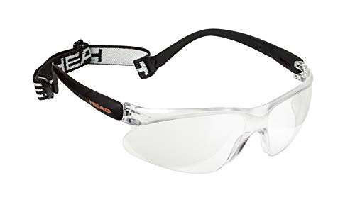 HEAD Impulse Racquetball & Squash Goggles, Anti-Fog & Scratch-Resistant Protective Eyewear with Adjustable Strap