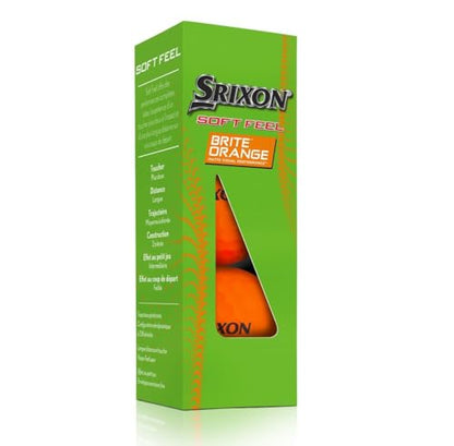 Srixon Soft Feel Golf Balls - color: Brite Orange, style: Softfeel 13