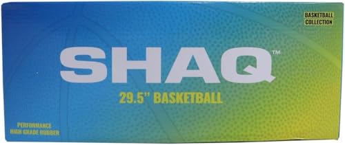 Shaq Official Size 7 Indoor/Outdoor Basketball - Optimal Grip, Durable Performance, All-Weather, Versatile Use