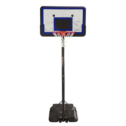 Lifetime 44-Inch Portable Basketball Hoop, Telescoping Adjustable Height 7.5-10 ft, Impact Backboard