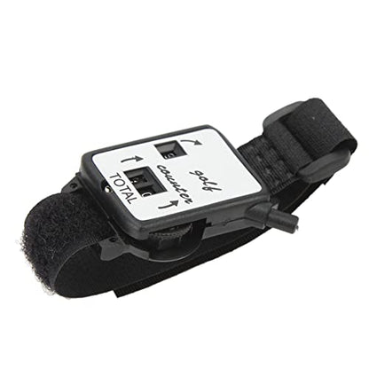 Scour Counter Watch Manual Stroke Keeper Portable Golf Score Tracker Wrist Wearable for Golfers Plastic 4PCS Set