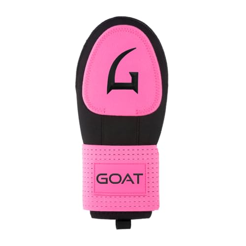 Baseball Sliding Mitt – Youth & Adult Protective Sliding Mitt – Ambidextrous Hand Guard for Baseball & Softball – Baserunning Safety Gear – Baseball Accessories - Multiple Color Options - color: Black & Pink, size: Adult