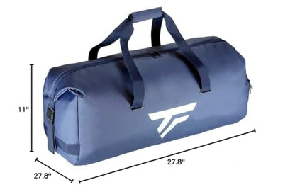 Tecnifibre Tour Endurance Tennis/Squash Bag Series (RS, WHITE, NAVY) - The Ultimate Waterproof and UV-Resistant Bag (RackPack,15R, 12R, 6R, BackPack) - color: Navy, style: Tour Endurance Navy (Rackpack)(large)