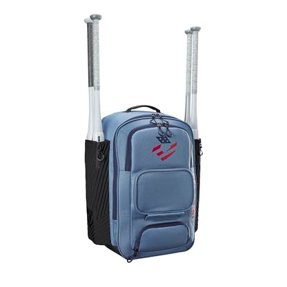 DeMarini Spectre V2 Baseball/Softball Bags - color: Element/Navy, style: Backpack