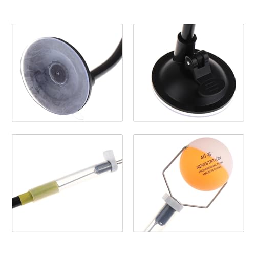 Pong Practice Machine - Professional Ball Trainer Equipment, Speed Spin Control, Durable Table Tennis Accessory | Effective Training Device