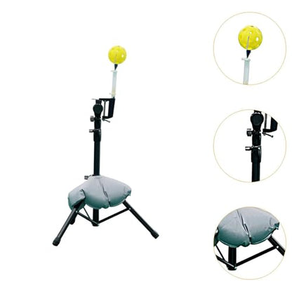 Pickleball Trainer Tennis Practice Rebounder Height Adjustable Professional Device Equipment for Beginners to Professionals