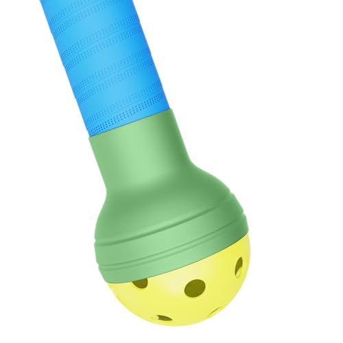 Great Call Athletics Pickleball Picker 2 Pack Ball Retriever Picker Upper Pickle Grabber Universal Suction Paddle Grip Carbon - color: Green