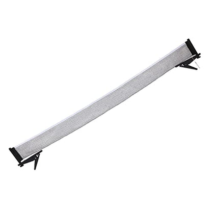 Professional Standard Table Tennis Net Rack Set, Indoor Table Tennis Match Net Bracket with Nylon Net, Portable Replacement Net Belt for Home Office or Club Use