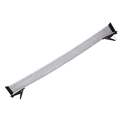 Top - Performance Table Tennis Net Set | 172cm Nylon Net with Stainless Steel Brackets | Indoor/Outdoor Table Tennis Net for Training & Matches | Quick - Clamp Design, Sturdy &