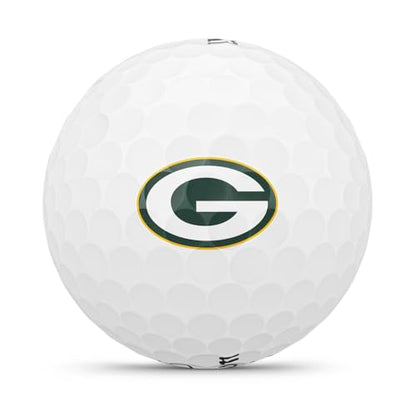 WILSON 2025 Duo Soft NFL Golf Ball - 12 Balls, White, Atlanta Falcons - color: Green Bay Packers