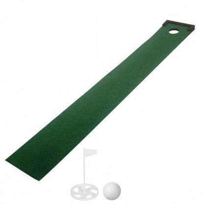 predolo Golf Putting Mat Non-Slip Putting Practice Mat Flannel Surface Athletic Gear for Golfers, Beginners, Home, Office, Outdoor