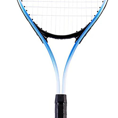 27-inch Beginner Tennis Racque for Adult - Light Adult Singl Racquet Set for Women Men with Carry Bag - color: Blue