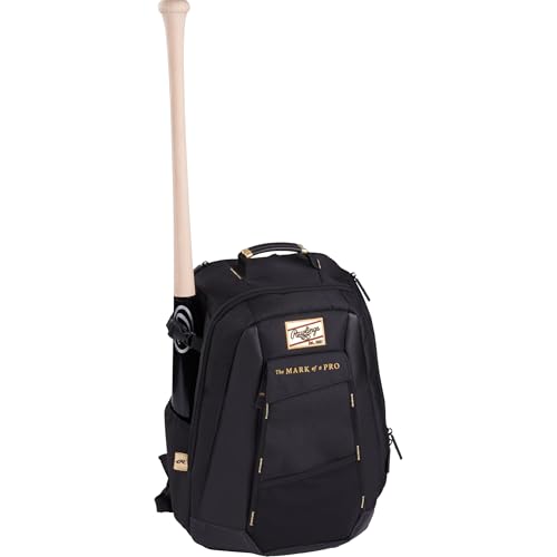 Rawlings | Gold Collection Backpack | Coach/Player Off-field Use | Laptop Sleeve | Multiple Colors
