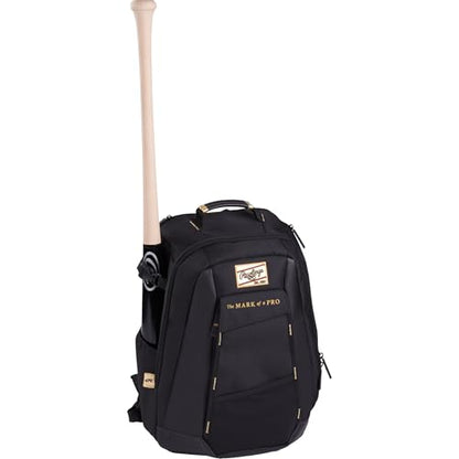 Rawlings | Gold Collection Backpack | Coach/Player Off-field Use | Laptop Sleeve | Multiple Colors