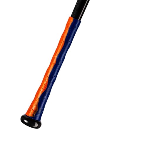 StickGrip X Series (10") - Baseball and Softball Grip, Premium Sports Accessories,Enhanced Texture for Optimal Performance, Weather Resistant - color: Orange Crush