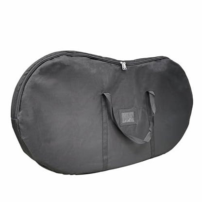 FixtureDisplays® 36" Carrying Bag Nylon Black Gym, Sports, Vacation Travel Bag for Tennis Rackets Baseball Bats 15886-NF