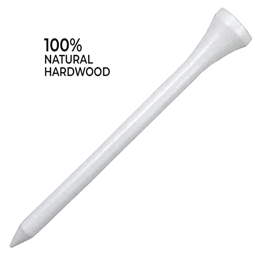 Pride Golf Tee, 3-1/4 inch Deluxe Tee, 400 Count