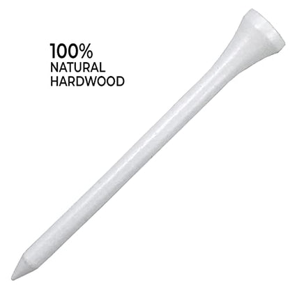 Pride Golf Tee, 3-1/4 inch Deluxe Tee, 400 Count