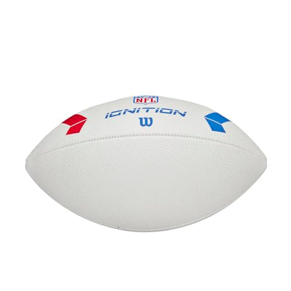 WILSON NFL Ignition Footballs - color: White, size: Junior - Ages 9-12, style: NFL Ignition